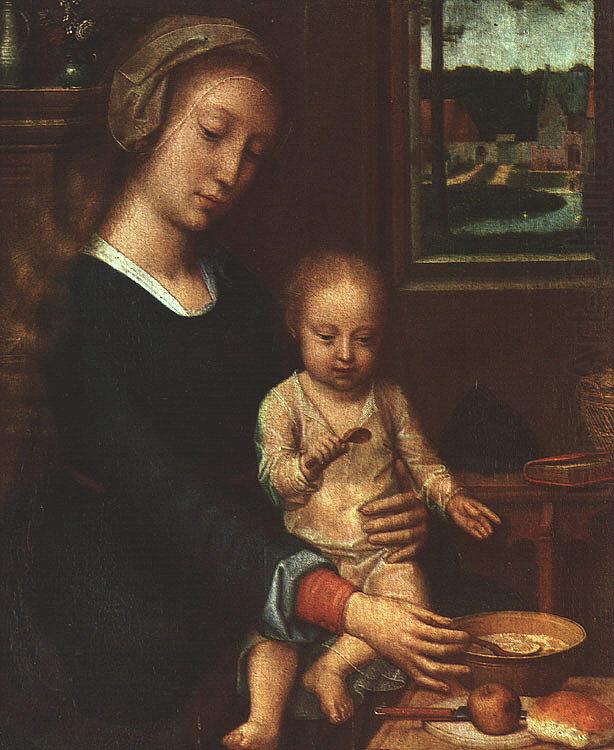 The Madonna of the Milk Soup, Gerard David